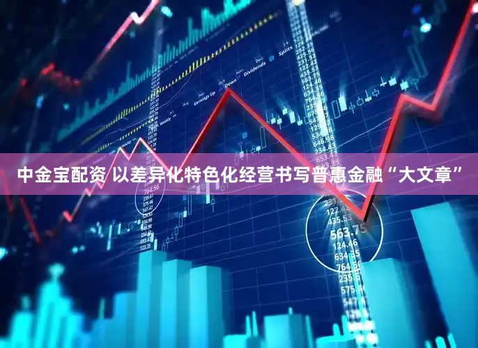 中金宝配资 以差异化特色化经营书写普惠金融“大文章”